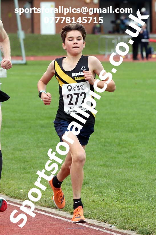 One mile, NECAA Open Meeting, Morpeth, Sunday, October 18th. David T. Hewitson/Sports for All Pics